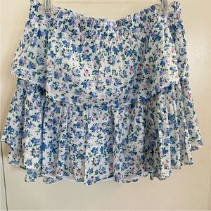 LoveshackFancy Ruffle Skirt Size Large